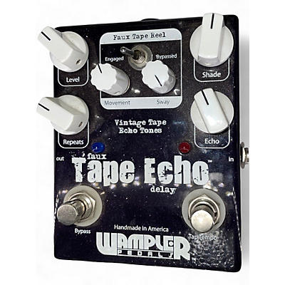 Used Wampler Faux Tape Echo Delay Effect Pedal
