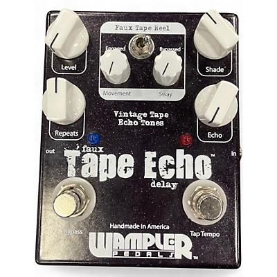 Used Wampler Faux Tape Echo Delay Effect Pedal