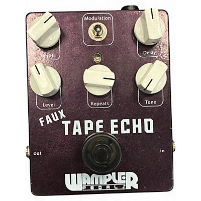 Used Wampler Faux Tape Echo Delay Effect Pedal