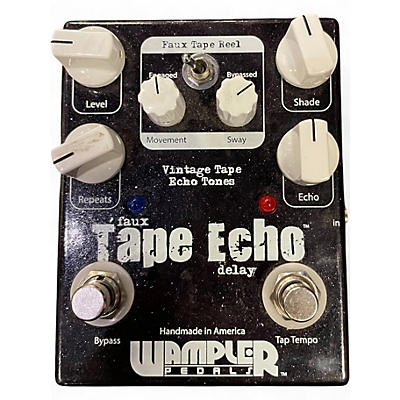 Used Wampler Faux Tape Echo Delay Effect Pedal
