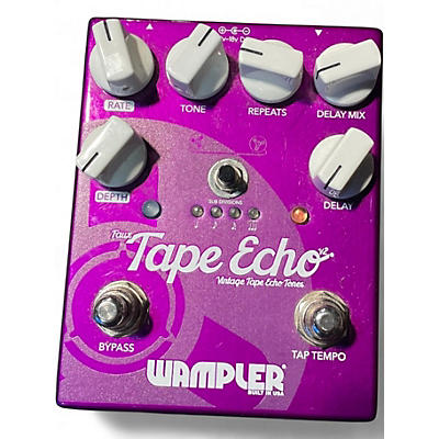 Used Wampler Faux Tape Echo Delay Effect Pedal