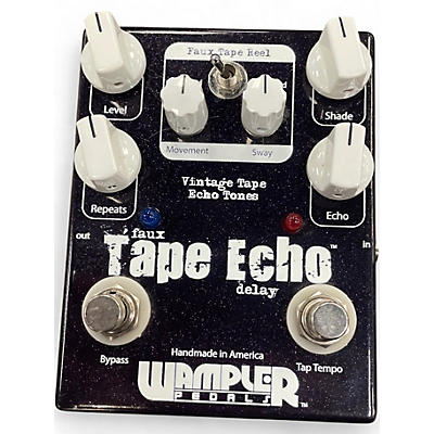 Used Wampler Faux Tape Echo Delay Effect Pedal
