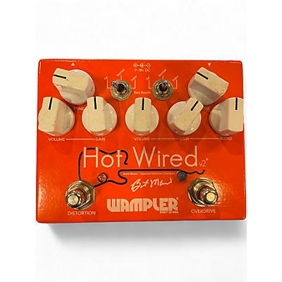 Used Wampler Hot Wired V2 Bret Mason Effect Pedal
