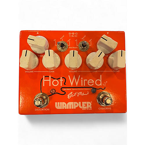 Used Wampler Hot Wired V2 Bret Mason Effect Pedal