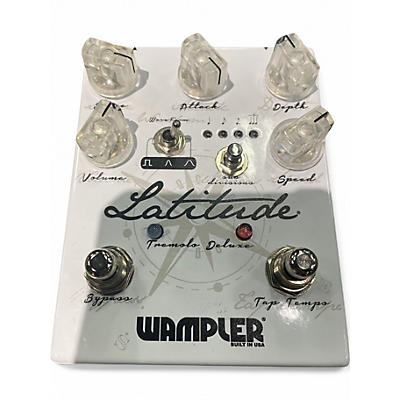 Used Wampler Latitude Deluxe Tremolo Effect Pedal