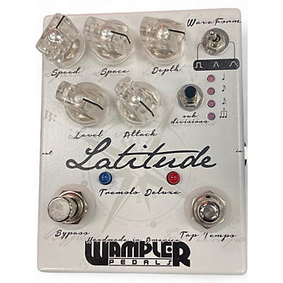 Used Wampler Latitude Deluxe Tremolo Effect Pedal