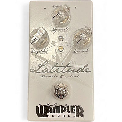 Used Wampler Latitude Deluxe Tremolo Effect Pedal
