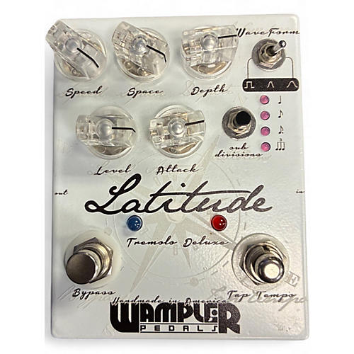 Used Wampler Latitude Tremolo Deluxe Effect Pedal