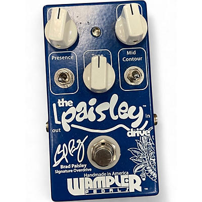 Used Wampler PAISLEY DRIVE Effect Pedal