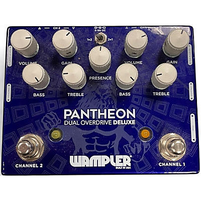Used Wampler PANTHEIN DUAL OVERDRIVE Effect Pedal