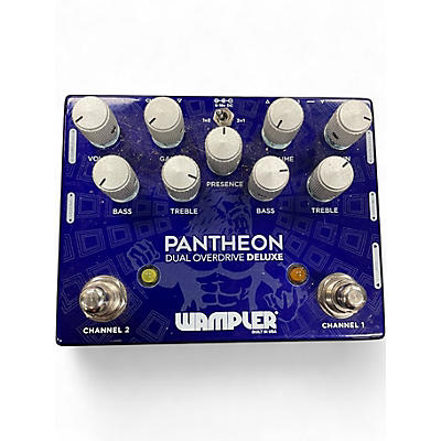 Used Wampler PANTHEON DUAL OVERDRIVE Effect Pedal
