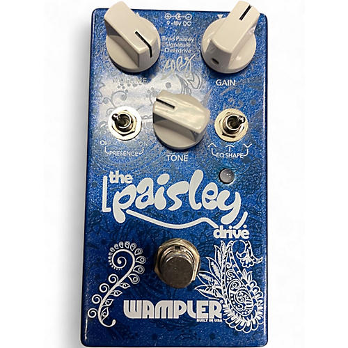 Used Wampler Paisley Drive Effect Pedal