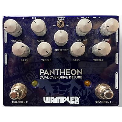 Used Wampler Pantheon Deluxe Dual Overdrive Effect Pedal