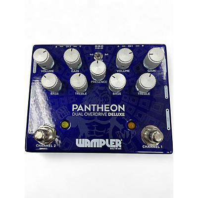 Used Wampler Pantheon Dual overdrive deluxe Effect Pedal