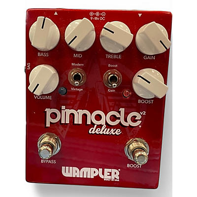 Used Wampler Pinnacle Deluxe Distortion Effect Pedal