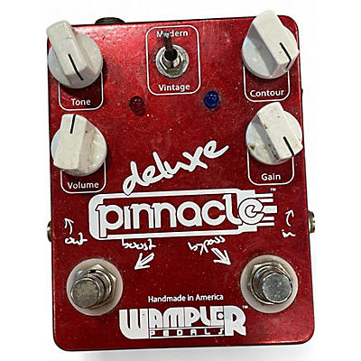 Used Wampler Pinnacle Deluxe Distortion Effect Pedal