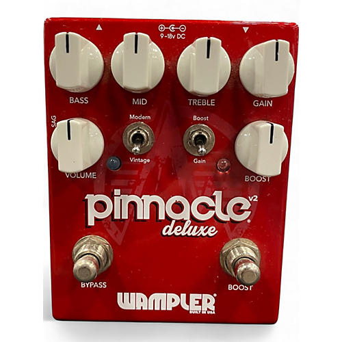 Used Wampler Pinnacle Deluxe Distortion Effect Pedal