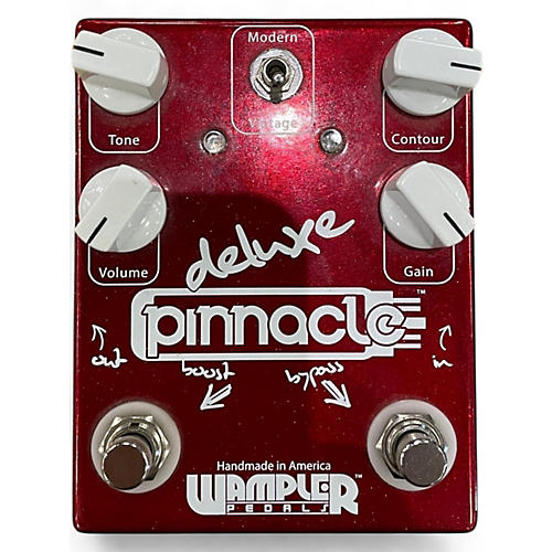 Used Wampler Pinnacle Deluxe Distortion Effect Pedal