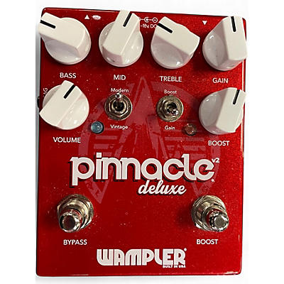 Used Wampler Pinnacle Deluxe Distortion Effect Pedal