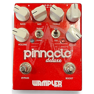 Used Wampler Pinnacle Deluxe Distortion Effect Pedal