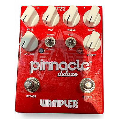 Used Wampler Pinnacle Deluxe Distortion V2 Effect Pedal