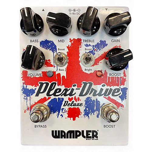 Used Wampler Plexi Drive Deluxe British Overdrive Effect Pedal