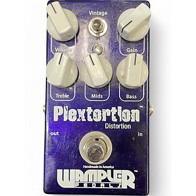 Used Wampler Plextortion Distortion Effect Pedal