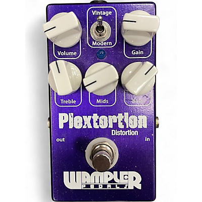 Used Wampler Plextortion Distortion Effect Pedal