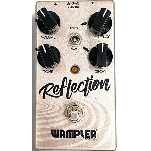 Used Wampler Reflection Effect Pedal Package