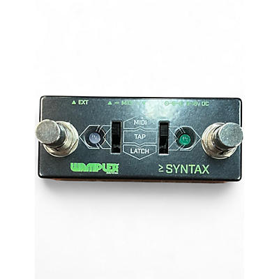 Used Wampler SYNTAX Pedal