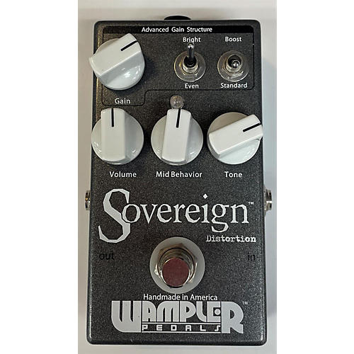 Wampler Used Wampler Sovereign Distortion Effect Pedal