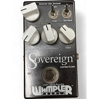 Used Wampler Sovereign Distortion Effect Pedal