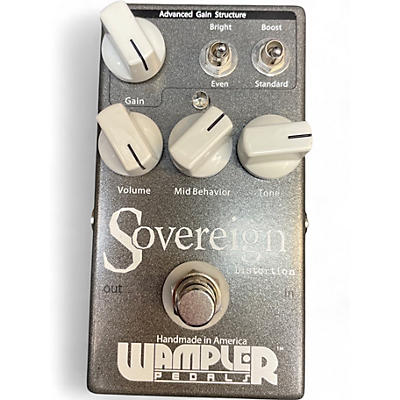 Wampler Used Wampler Sovereign Distortion Effect Pedal