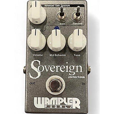 Used Wampler Sovereign Distortion Effect Pedal