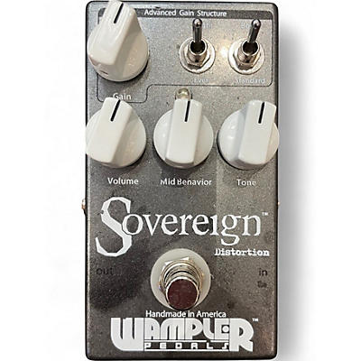 Used Wampler Sovereign Distortion Effect Pedal