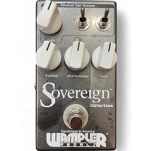 Used Wampler Sovereign Distortion Effect Pedal
