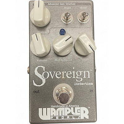 Used Wampler Sovereign Distortion Effect Pedal