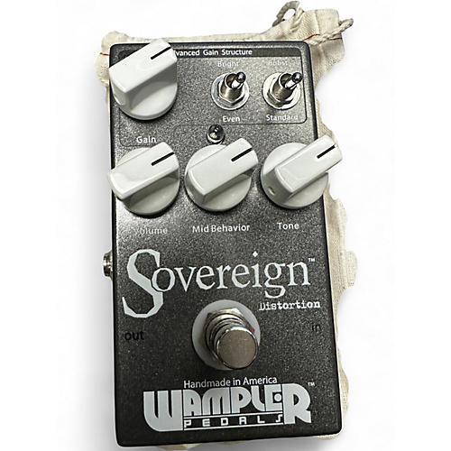 Used Wampler Sovereign Distortion Effect Pedal