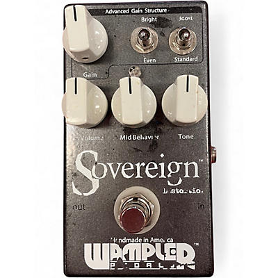 Used Wampler Sovereign Distortion Effect Pedal