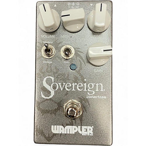 Used Wampler Sovereign Distortion Effect Pedal
