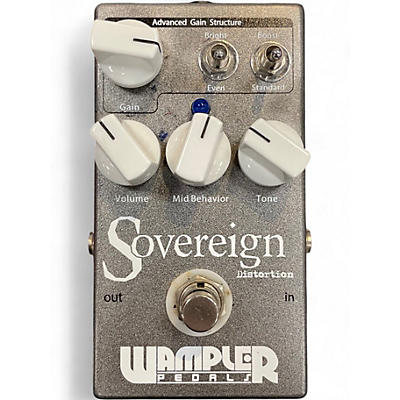 Used Wampler Sovereign Distortion Effect Pedal
