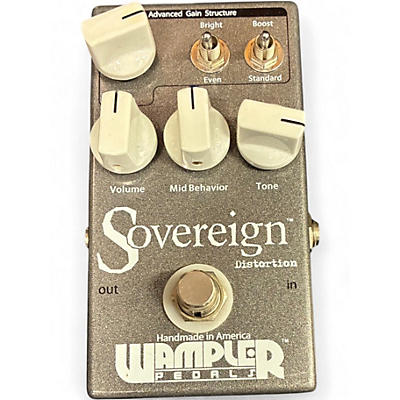Used Wampler Sovereign Distortion Effect Pedal