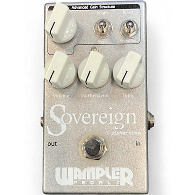 Used Wampler Sovereign Distortion Effect Pedal