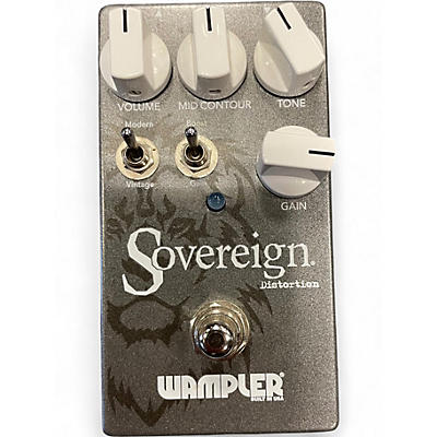 Used Wampler Sovereign Distortion Effect Pedal