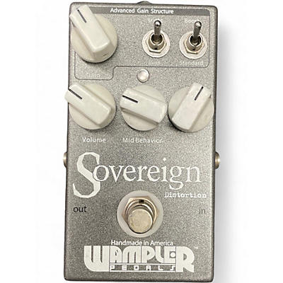 Used Wampler Sovereign Distortion Effect Pedal