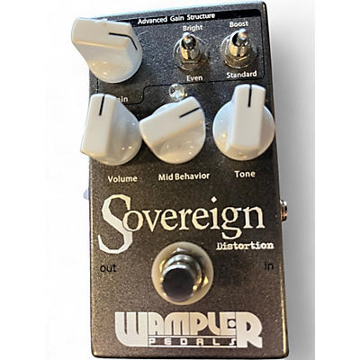 Used Wampler Sovereign Distortion Effect Pedal