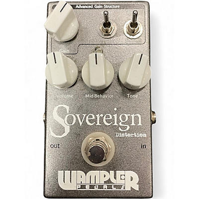 Used Wampler Sovereign Distortion Effect Pedal