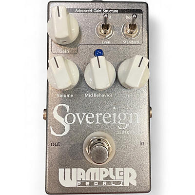 Used Wampler Sovereign Distortion Effect Pedal