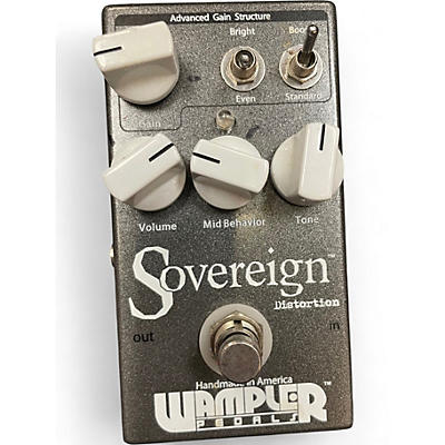 Used Wampler Sovereign Distortion Effect Pedal