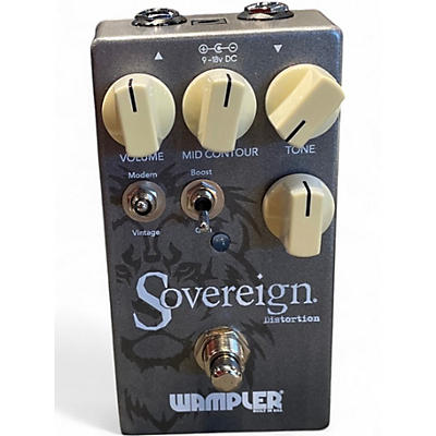 Used Wampler Sovereign Distortion Effect Pedal